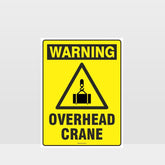 Custom Yard Signs,Warning Overhead Crane Sign